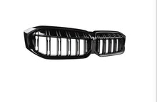Load image into Gallery viewer, Autotecknic Dual-Slat Glazing Black Front Grills (G20 3 Series)

