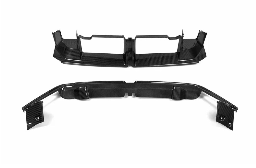 AutoTecknic Dry Carbon OEM-Spec Center Bumper Trim - G90 / G99 M5