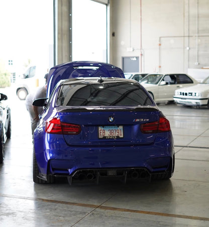 F8x M3/M4 PSM Style Rear Carbon Fiber Diffuser