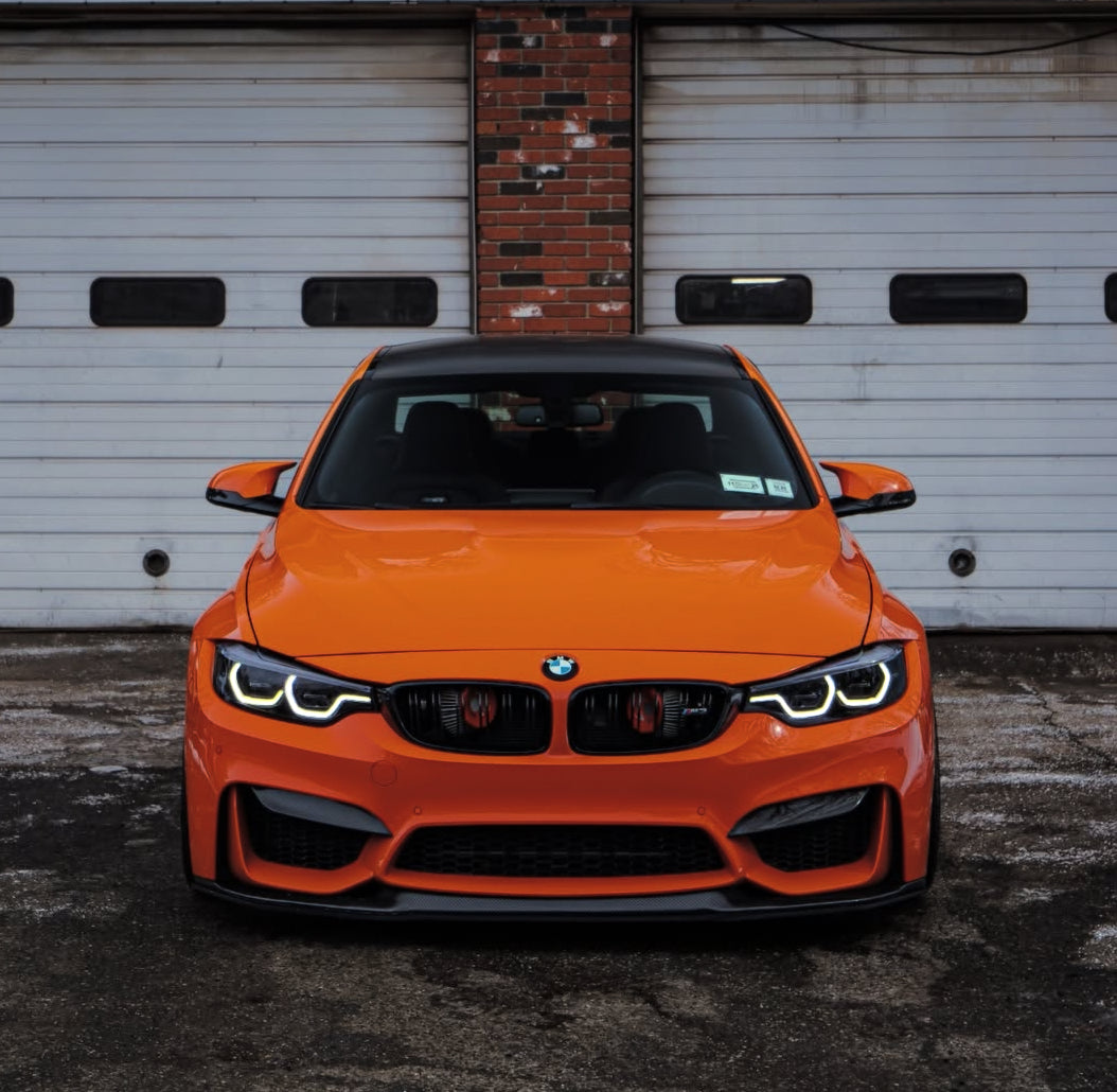 F8x M3/M4 CS Style Carbon Fiber Front Lip