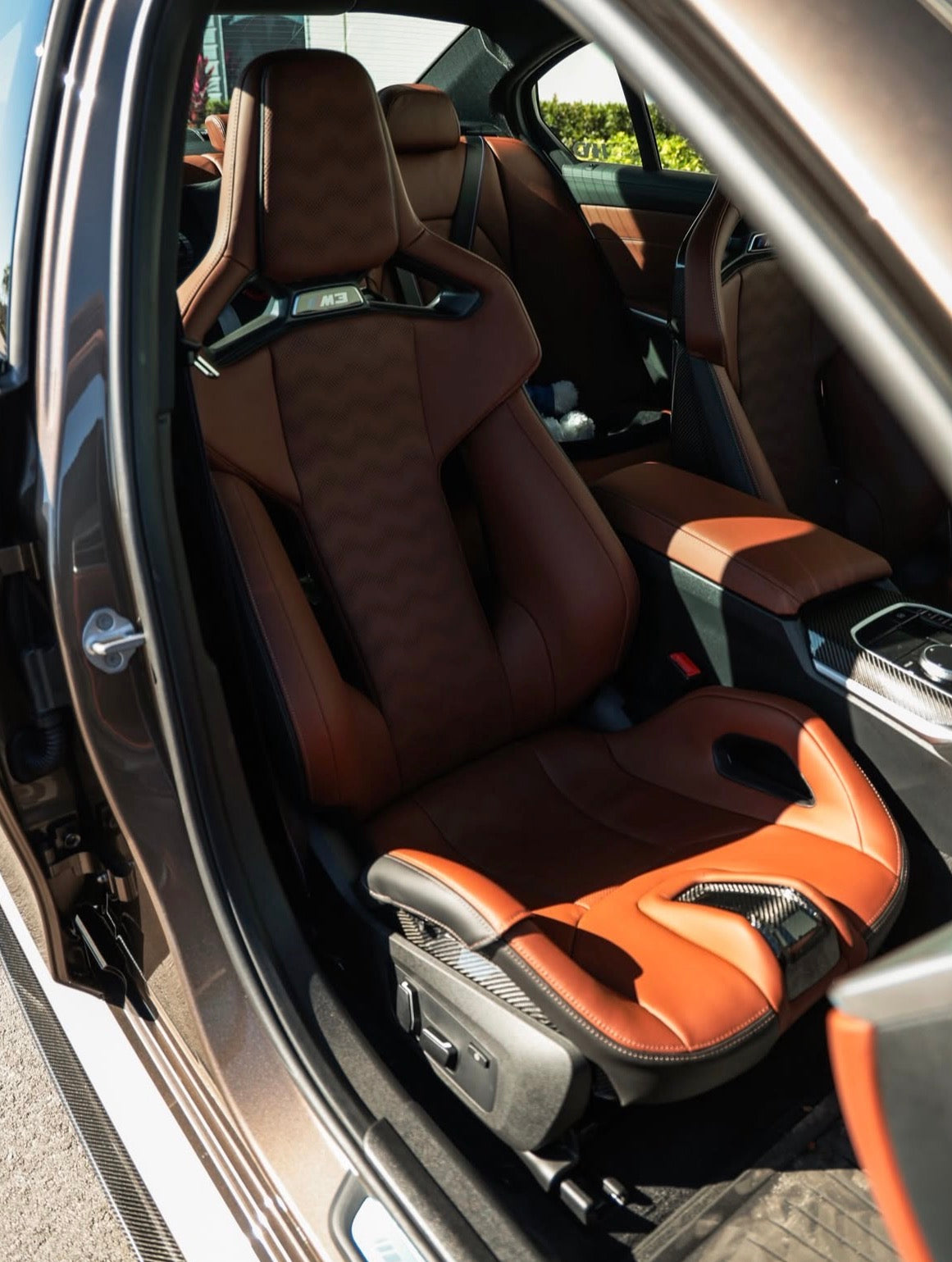 Wunderworks BMW M Carbon Bucket Seat Bolster Protector Set (IND)