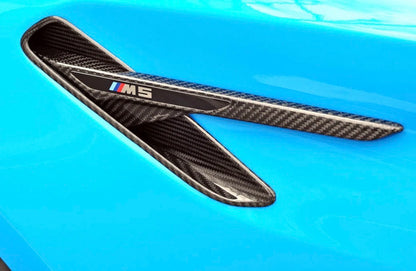 AutoTecknic Dry Carbon Fiber Fender Pocket Set - F90 M5 | M5 Competition