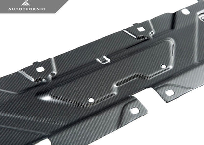 AutoTecknic Dry Carbon Fiber Cooling Shroud - G20 3-Series or G2x 4 Series