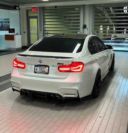 F8x M3/M4 PSM Style Rear Carbon Fiber Diffuser