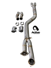 Load image into Gallery viewer, Active Autowerke G8x M3/M4 Mid-Pipe W/ G-Brace
