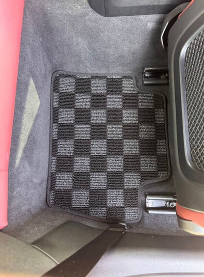 P2M BMW G82/G83 M4 G22 4-SERIES 2021+ RACE FLOOR MATS : DARK GREY (FRONT/REAR)