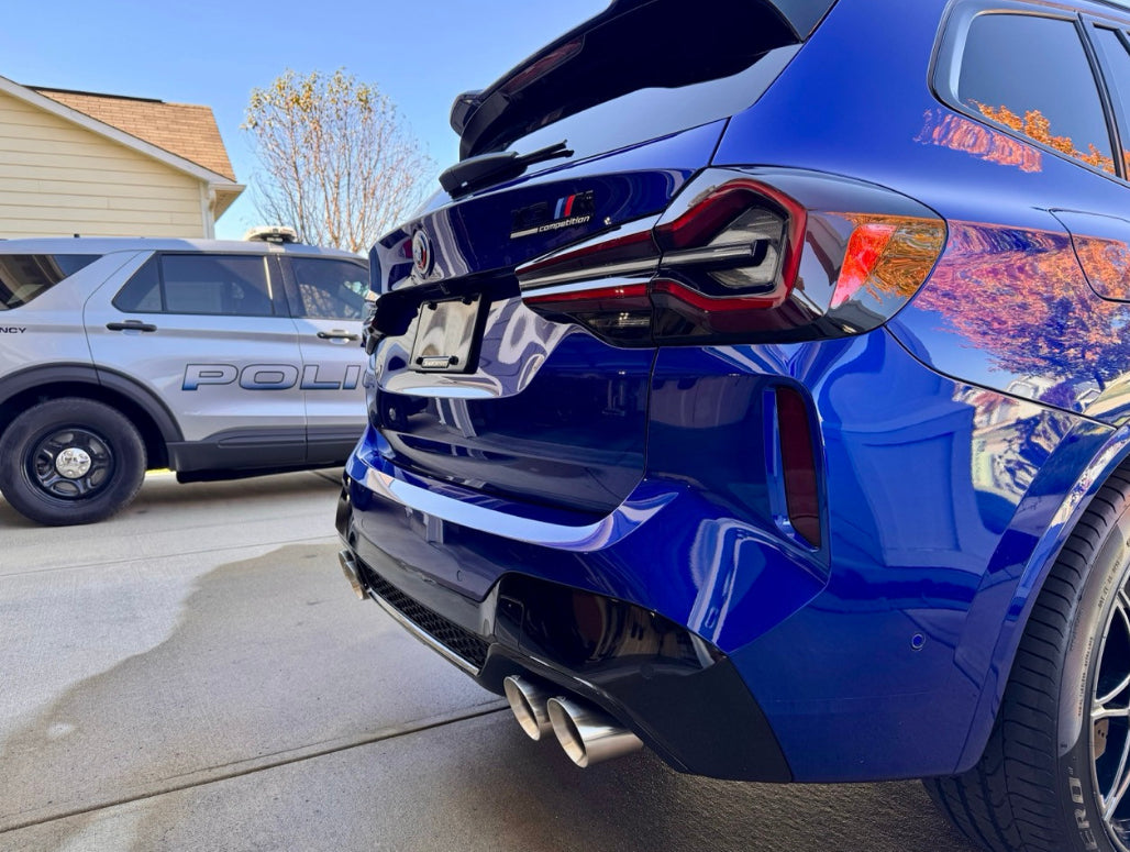 MAD BMW X3M X4M F97 F98 Axle Back Exhaust