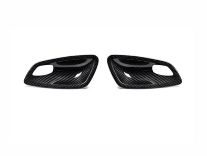 AutoTecknic Dry Carbon Interior Door Handle Trims - BMW E92 3-Series & M3 | E93 3-Series & M3