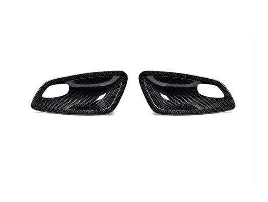 AutoTecknic Dry Carbon Interior Door Handle Trims - BMW E92 3-Series & M3 | E93 3-Series & M3
