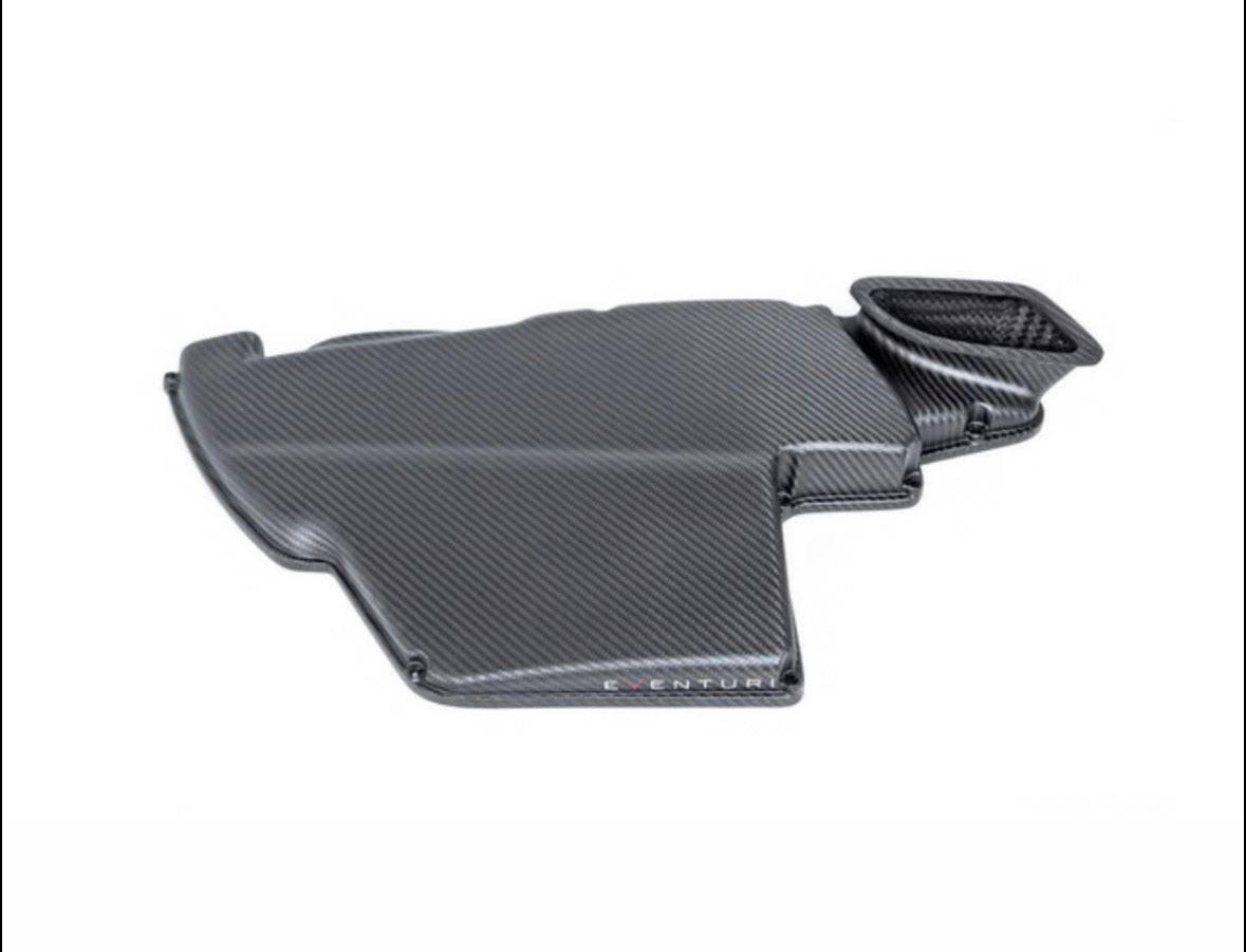 Eventuri BMW E9X M3 (S65) Black Carbon Airbox Lid - Matte
