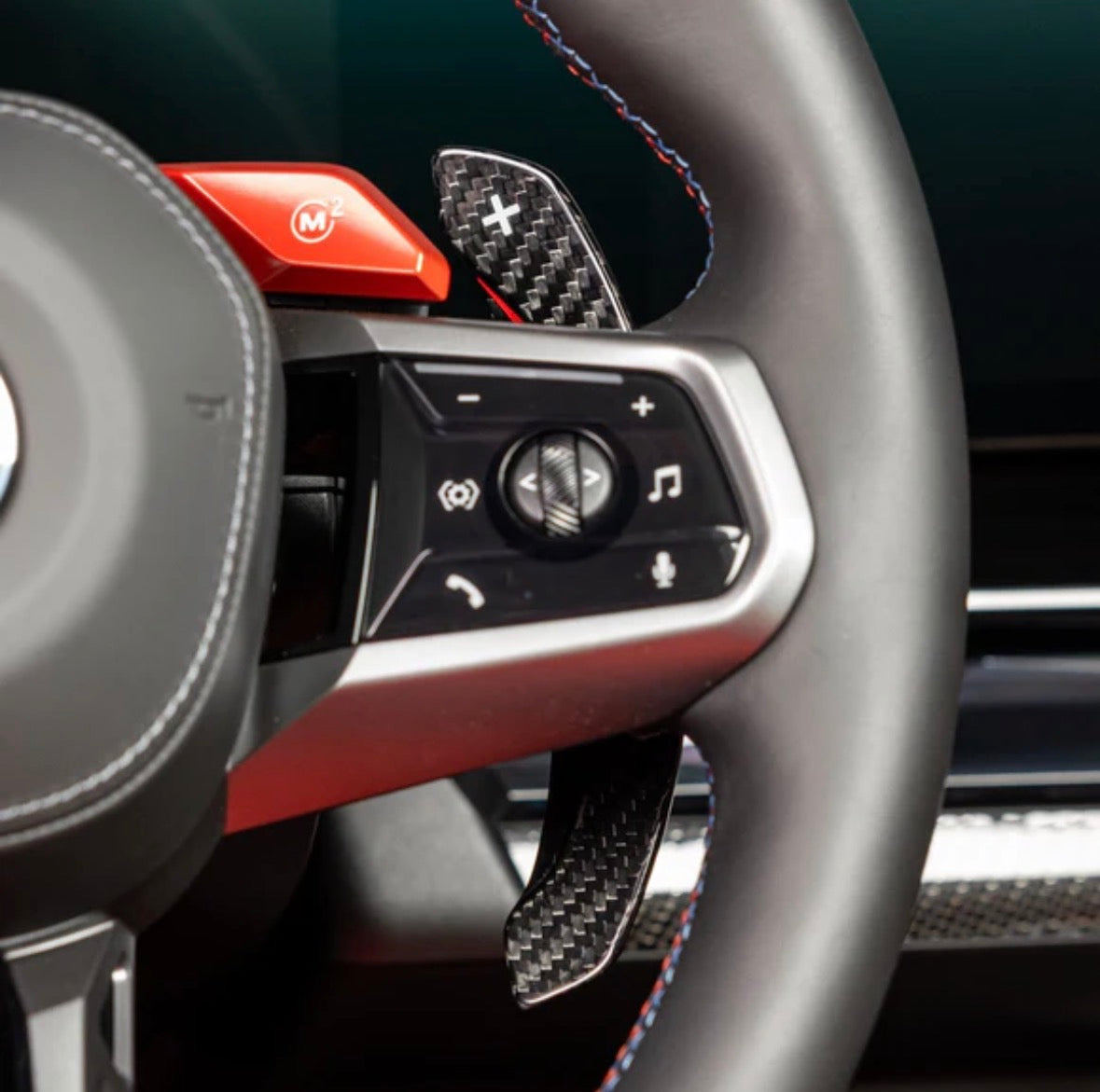 JQ Werks Madtrace® Clubsport Magnetic Paddle Shifters For BMW G60 5 Series / G9x M5