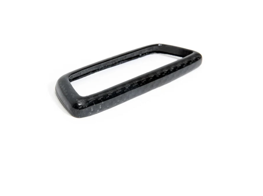 Dry Carbon Fiber Seat Badge Trim (Autotecknic)