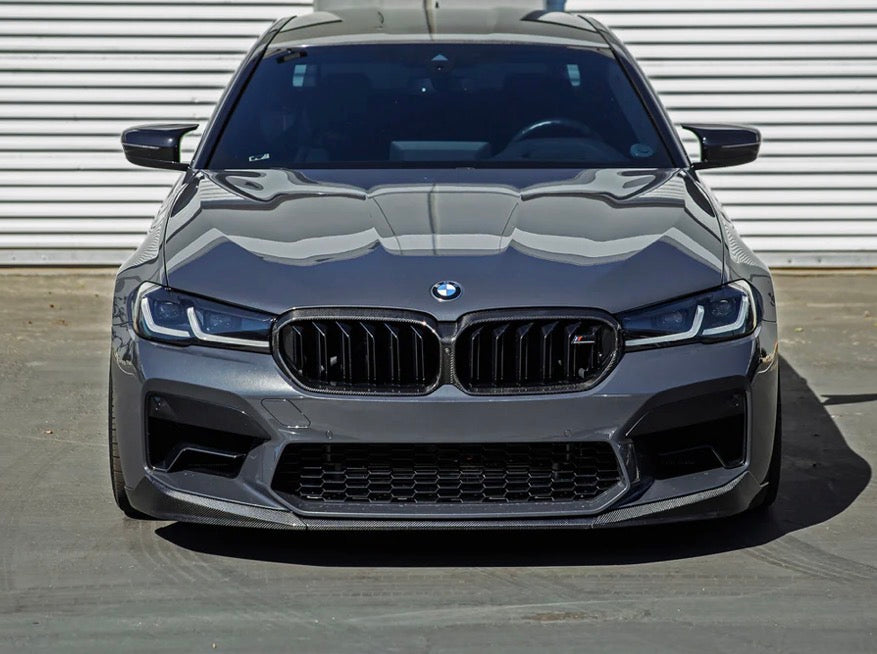 F90 M5 LCI AutoTecknic Replacement Dry Carbon Grille Surround