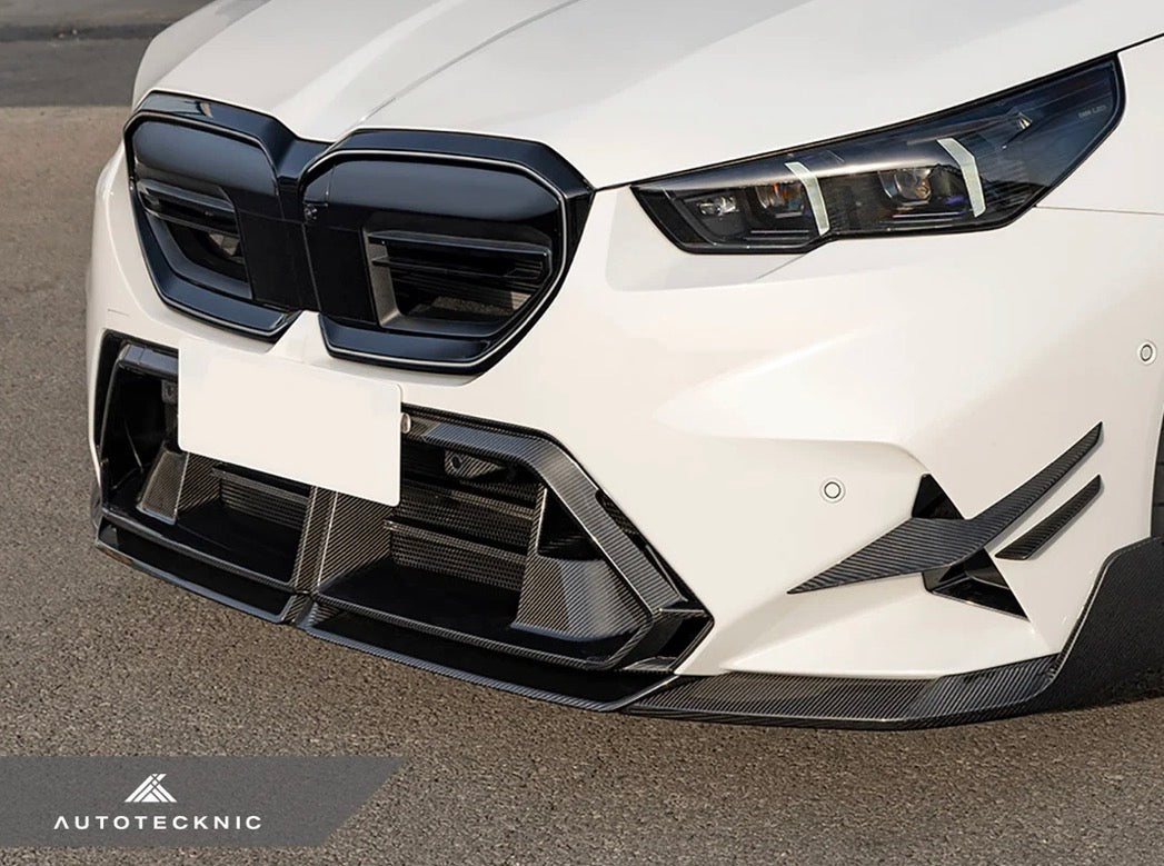 SQ-Aero Dry Carbon Fiber V2 Front Lip - G90 / G99 M5