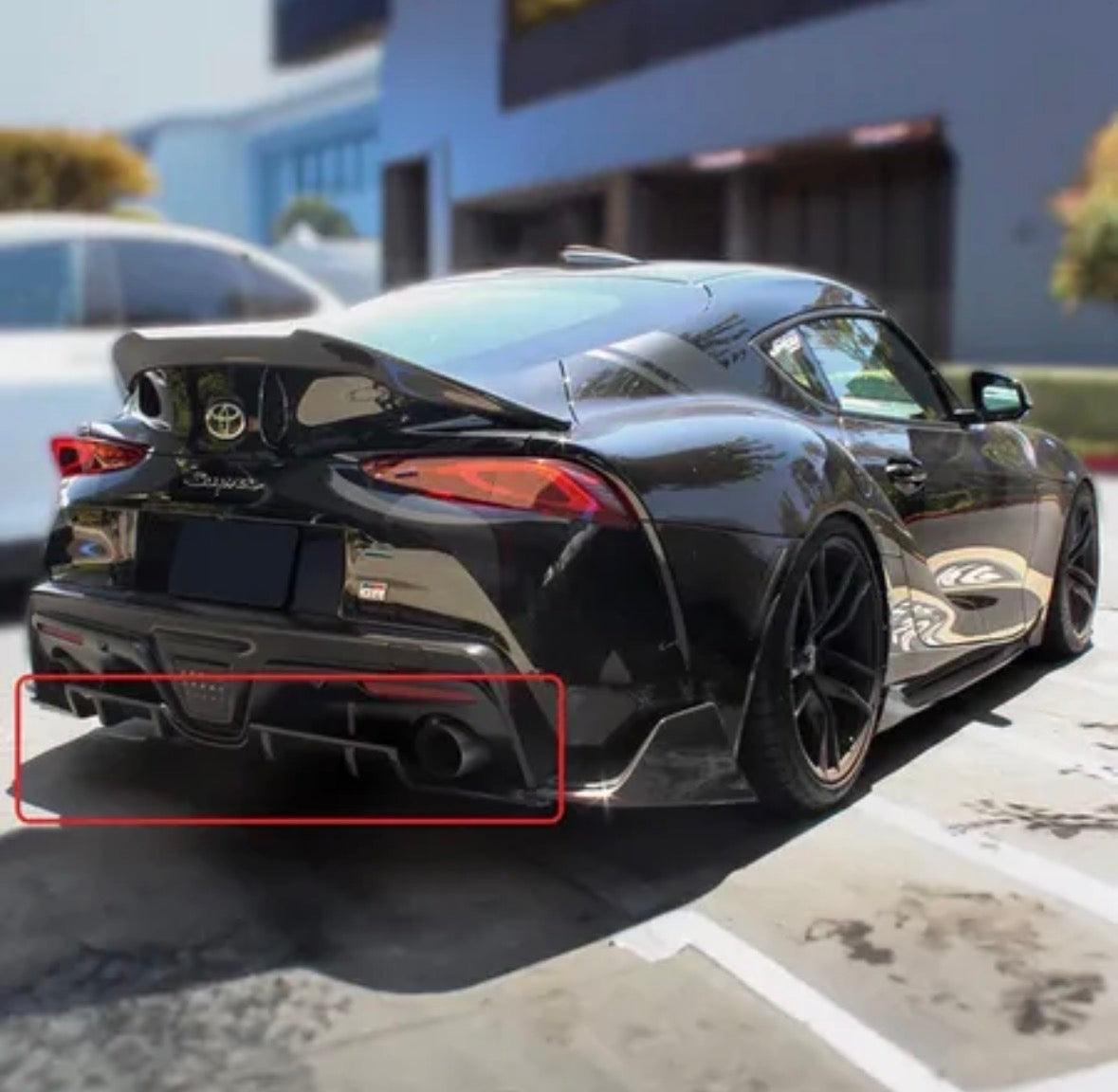 A90 MK5 Supra V1 Carbon Fiber Rear Diffuser