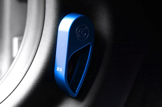 BMW M Car G42/G2X/G8X Series BLACKLINE Performance Motorsport BLUE Hood Latch Handle (LHD)