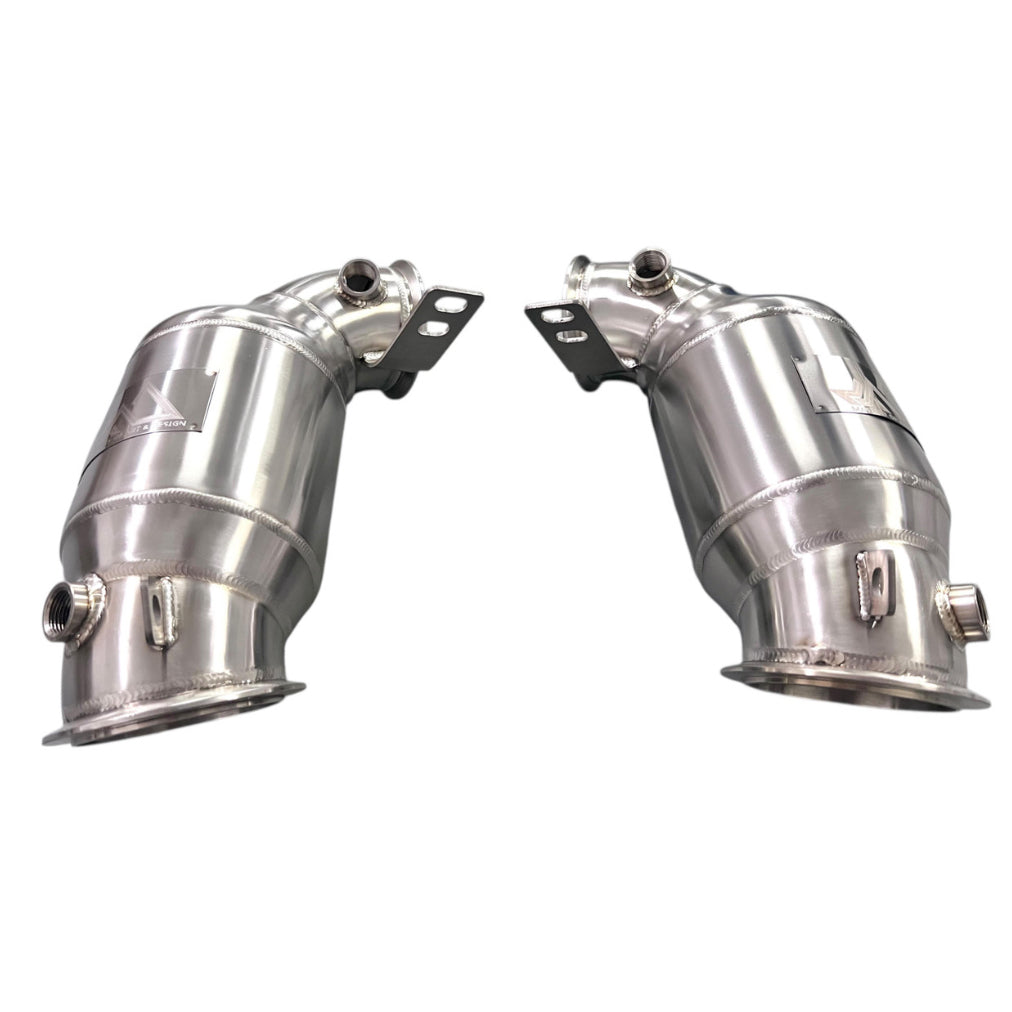 MAD BMW F9x M5 M8 Catted Downpipes W/ No CEL Guarantee