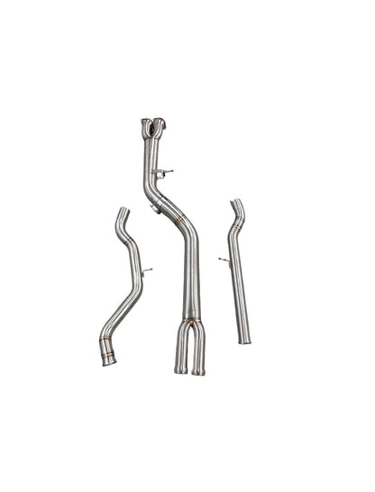 MAD BMW F8x M3 M4 S55 Single Midpipe (Brace Included)