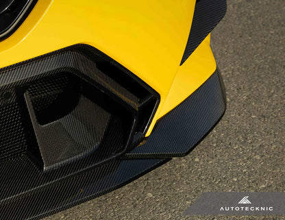 AutoTecknic Dry Carbon OEM-Spec Center Bumper Trim - G90 / G99 M5