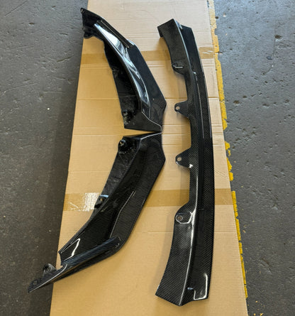 G8x M3/M4 V2 Carbon Fiber Front Lip (3 Piece)