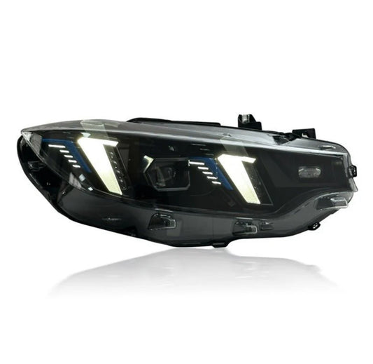 F8X M3/M4 & F32 Coupe Snake Eyes Style LED Headlights With Yellow/White DRL’s