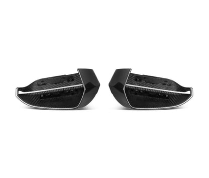 AutoTecknic Dry Carbon Fiber Mirror Cap Set - G45 X3