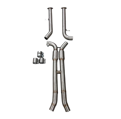 MAD BMW S58 Resonated H-Pipe Midpipe M3 M4 G80 G82 G83