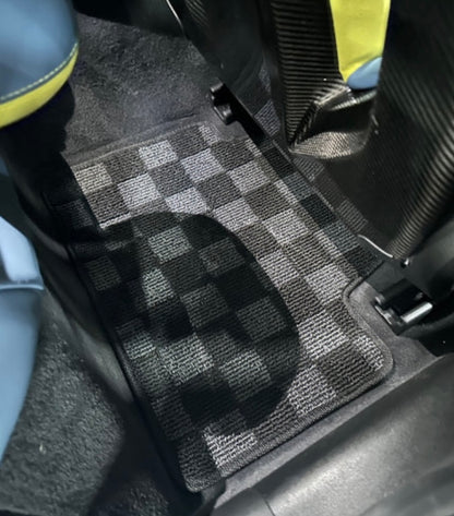 P2M BMW G20 / G80 3-SERIES (2019-24) 4D RACE FLOOR MATS: DARK GREY