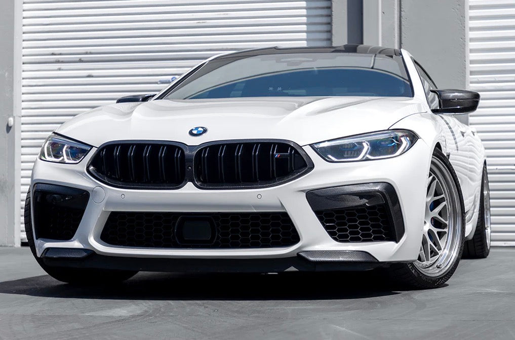 F9x M8 Performance Dry Carbon Lower Splitter Set (Autotecknic)