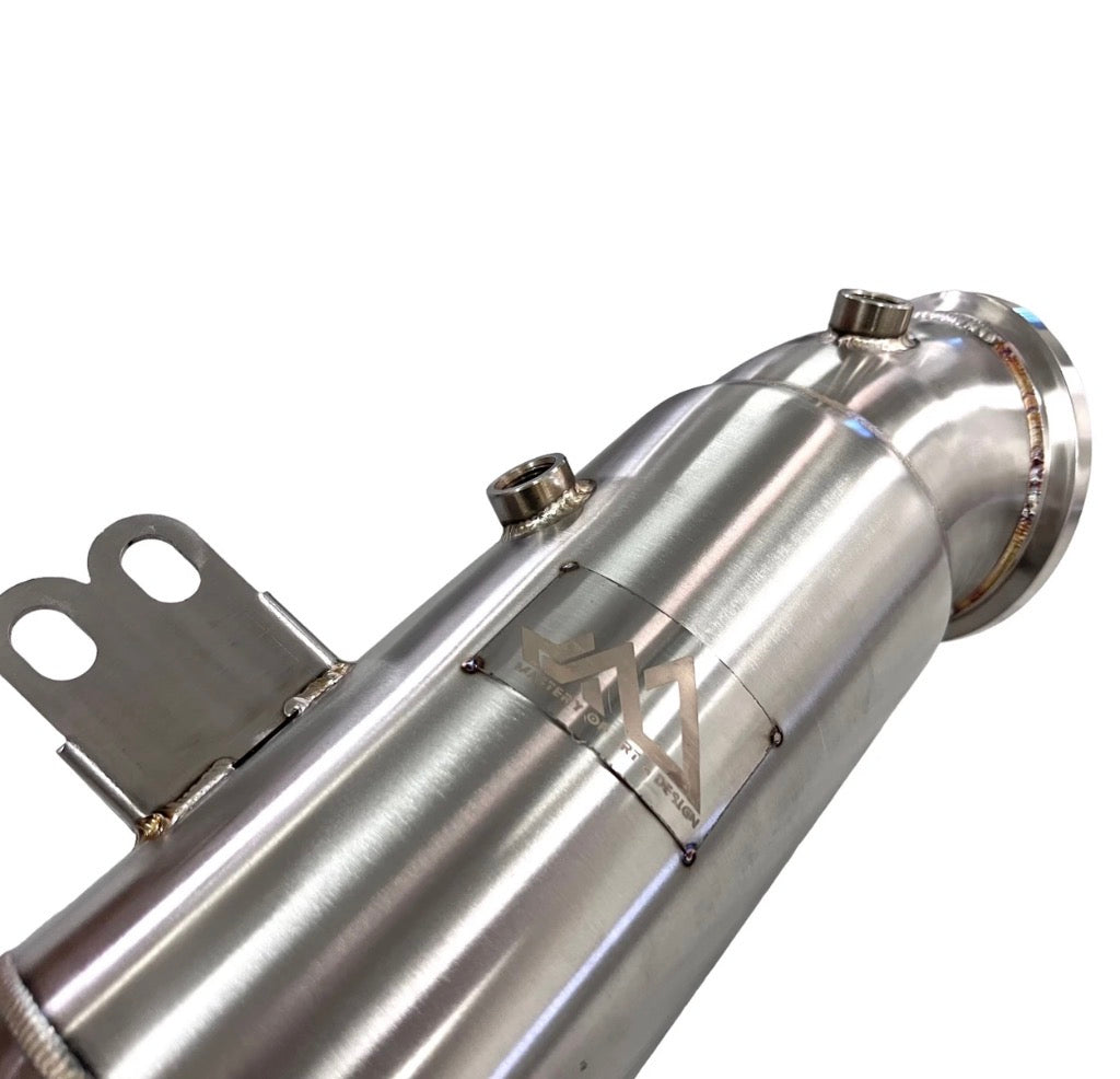 MAD BMW Toyota B58 Fat Boy 5" Catless Downpipe M240 340 440 Supra