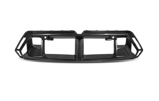 AutoTecknic Dry Carbon OEM-Spec Center Bumper Trim - G90 / G99 M5