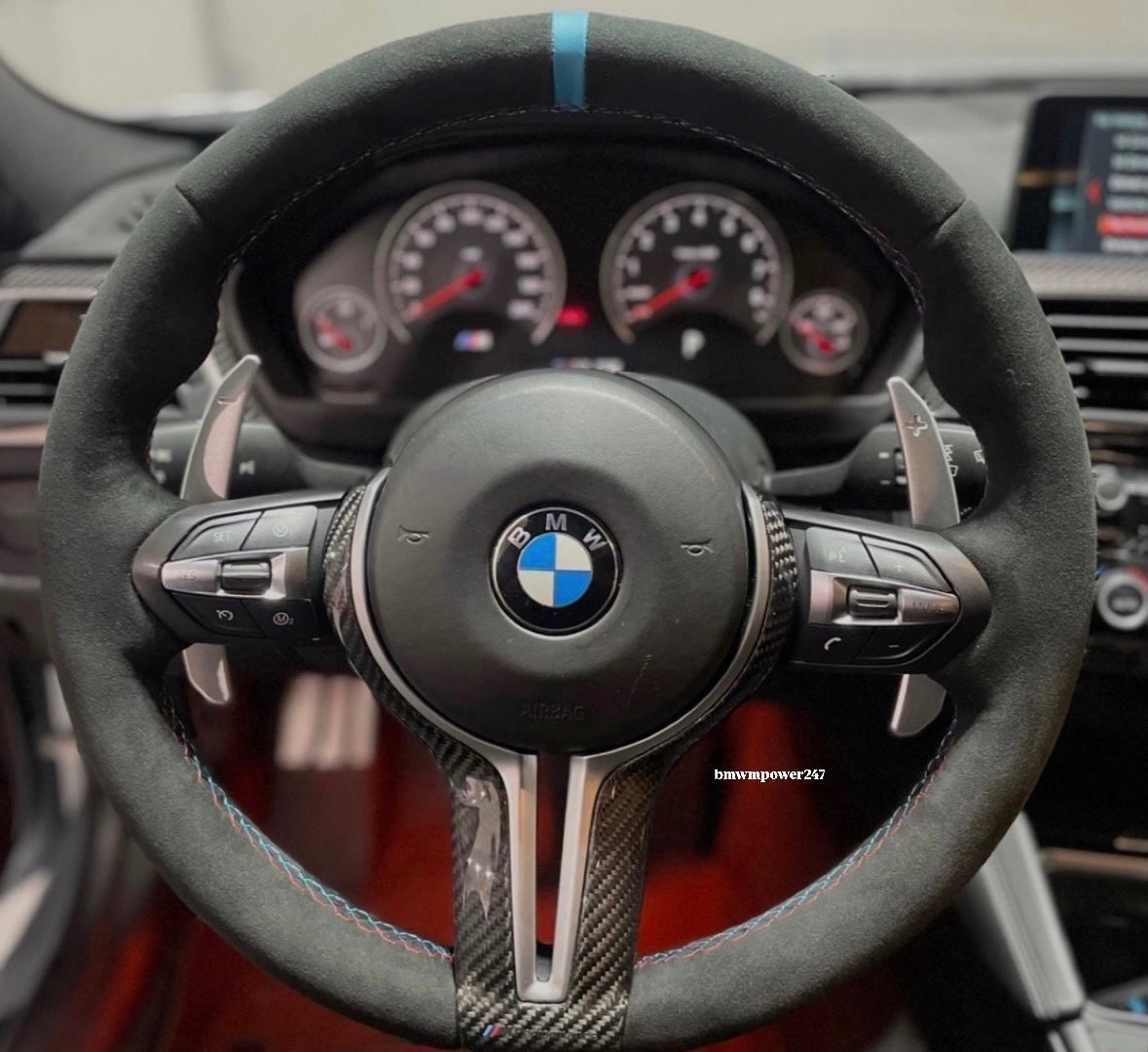 Custom Alcantara Steering Wheel (E & F Series)