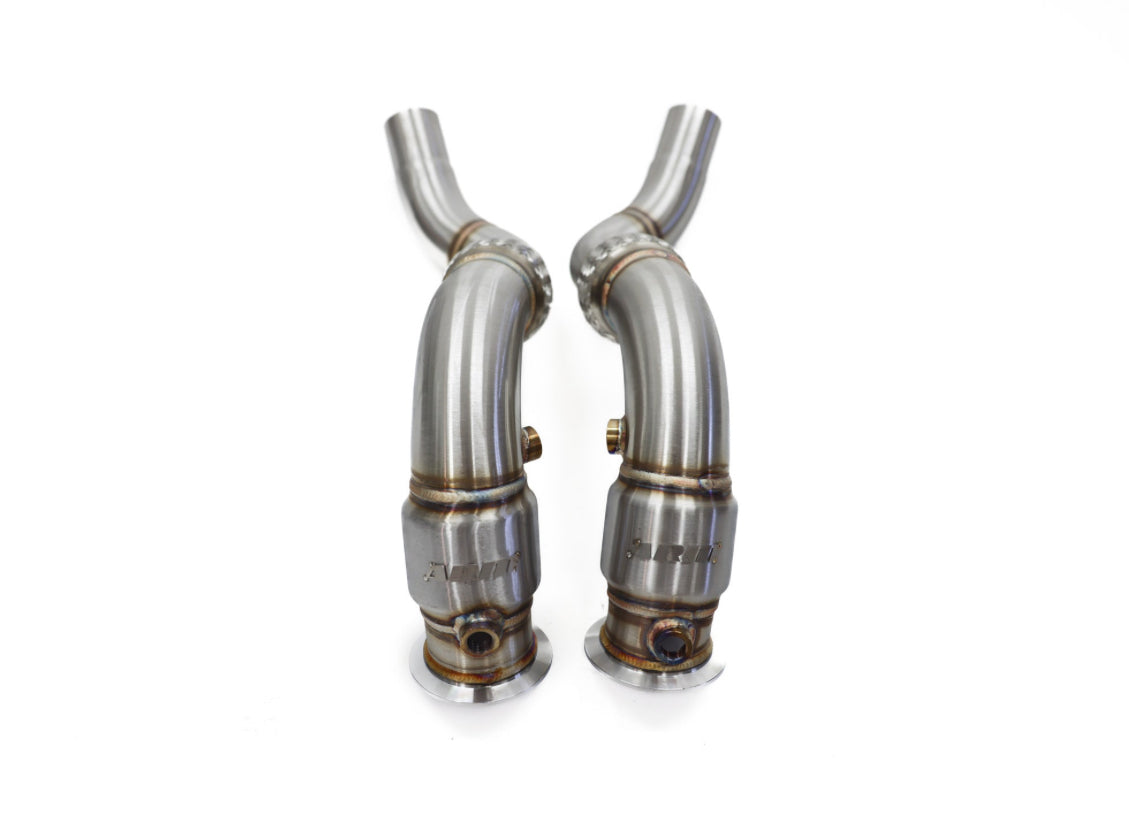 ARM BMW N63/N63TU 3" Catted Downpipes