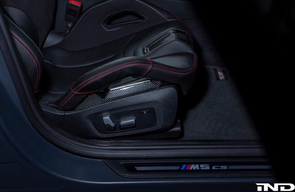 LCK BMW M Carbon Bucket Seat Bolster Protector Set (IND)