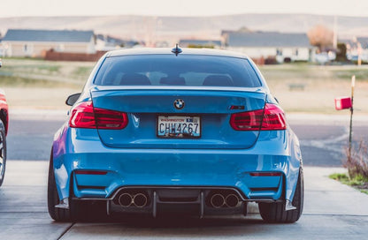 F8x M3/M4 PSM Style Rear Carbon Fiber Diffuser