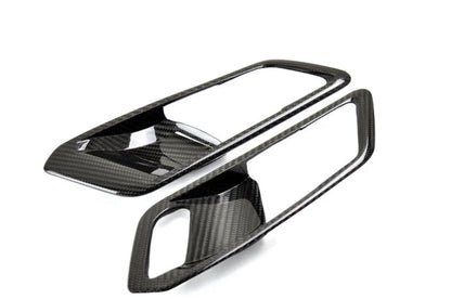 G8x M3/M4 AutoTecknic Dry Carbon Interior Door Handle Trim Set