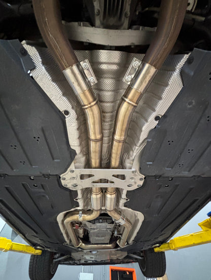 MAD BMW S58 Resonated H-Pipe Midpipe M3 M4 G80 G82 G83