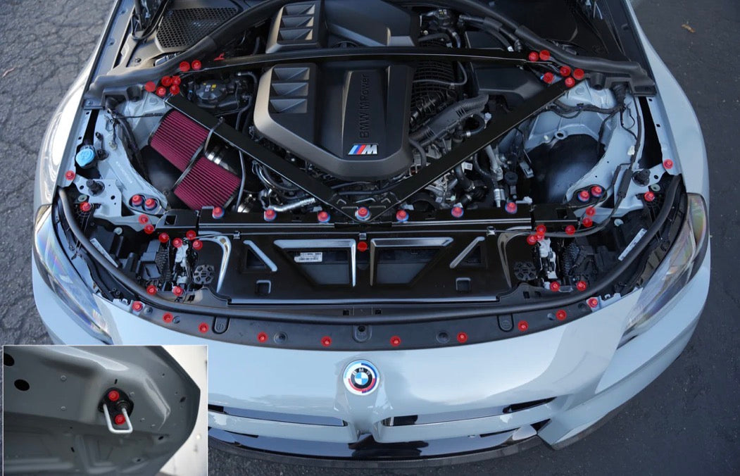 Titanium BMW G87 2023+ Deluxe Dress Up Hardware Kit (M2)