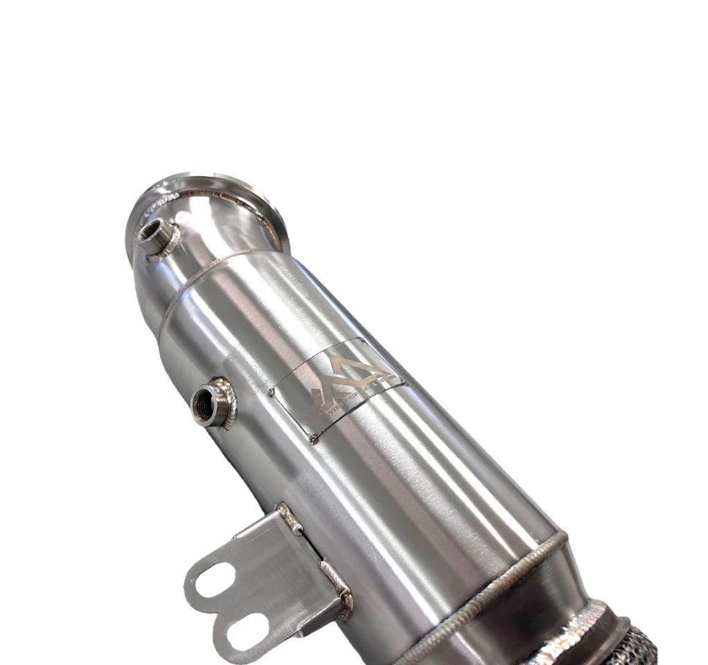 MAD BMW Toyota B58 Fat Boy 5" Catless Downpipe M240 340 440 Supra