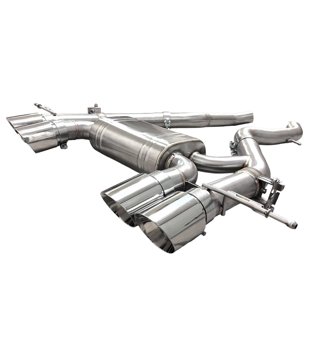 MAD BMW M2 G87 S58 Axle Back Exhaust