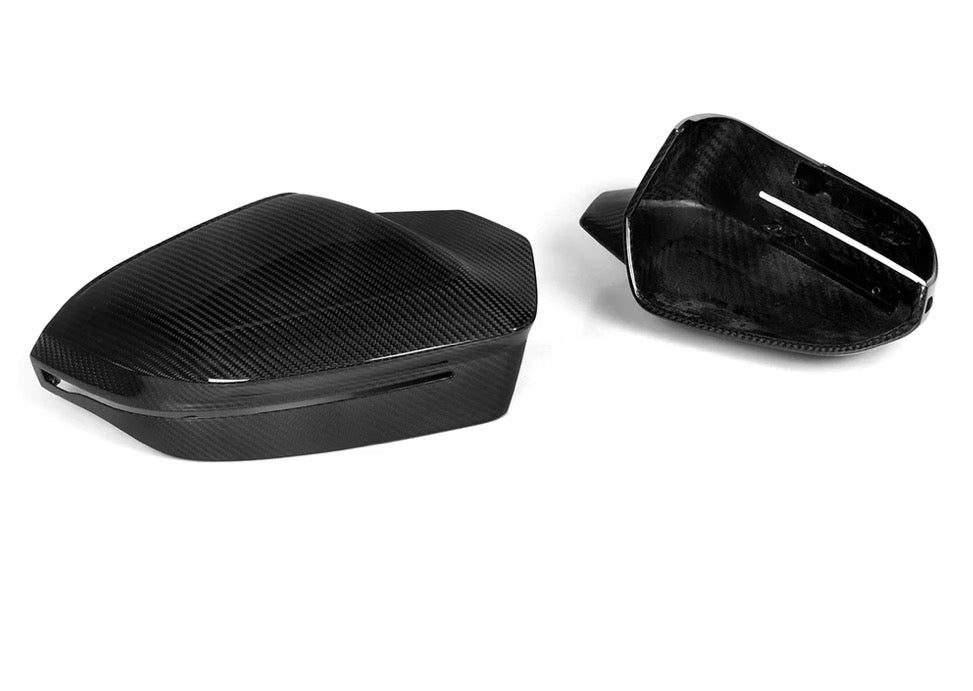 AutoTecknic M-Inspired Dry Carbon Mirror Cap Set - G45 X3