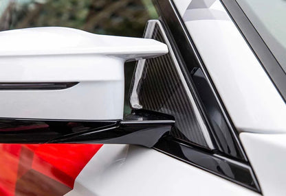 AutoTecknic Dry Carbon Side Mirror Wind Deflector Set (G87 M2)