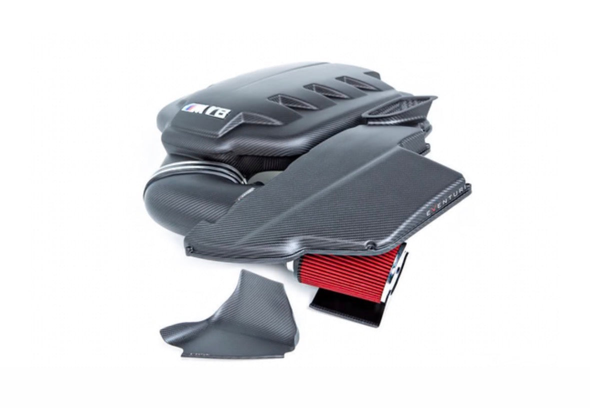 Eventuri BMW E9X M3 (S65) Black Carbon Inlet Plenum - Matte