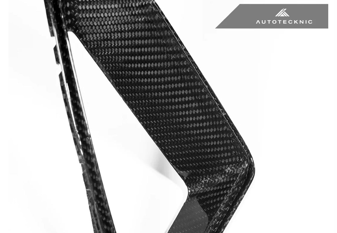 AutoTecknic Front Bumper Carbon Air Curtain Set - BMW G90/ G99 M5