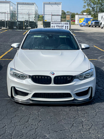 F8X M3/M4 V Style Carbon Fiber Front Lip