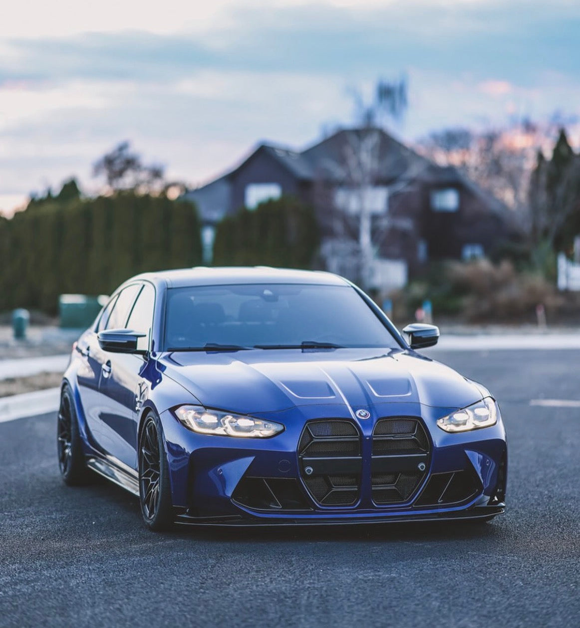 G8x M3/M4 CSL Dry Carbon Fiber Grills With Protective Mesh