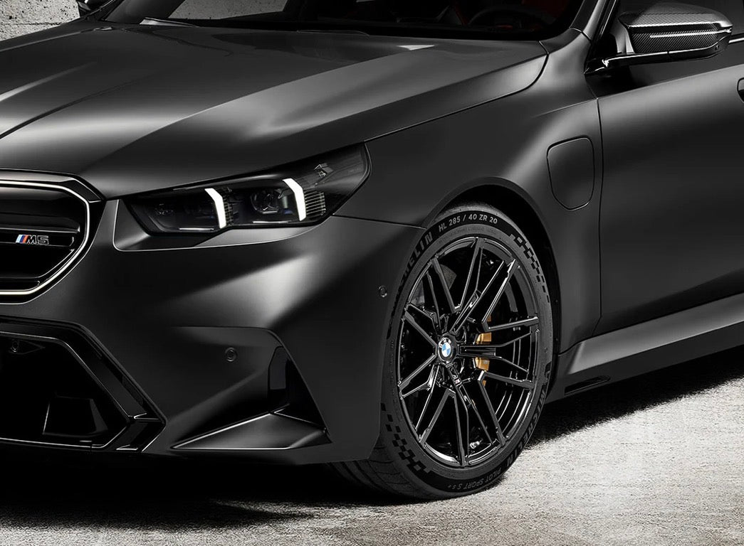 AutoTecknic Front Bumper Carbon Air Curtain Set - BMW G90/ G99 M5