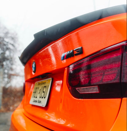 F30/F80 M4 Style Carbon Fiber Spoiler