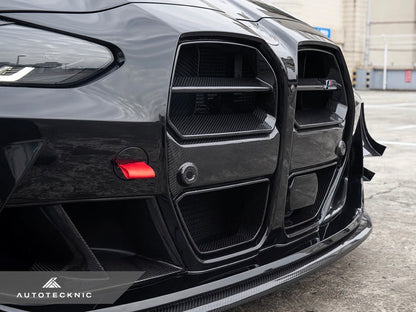 AutoTecknic Dry Carbon Avanzato Front Grille - G80 M3 | G82/ G83 M4