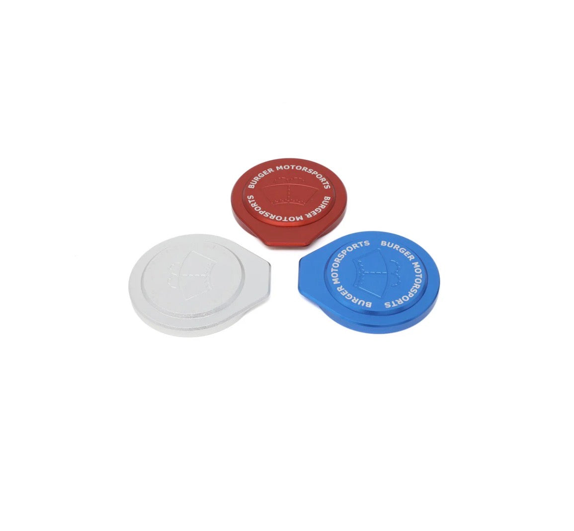 BMS Billet Aluminum Windshield Washer Fluid Reservoir Cap For E Chassis BMW